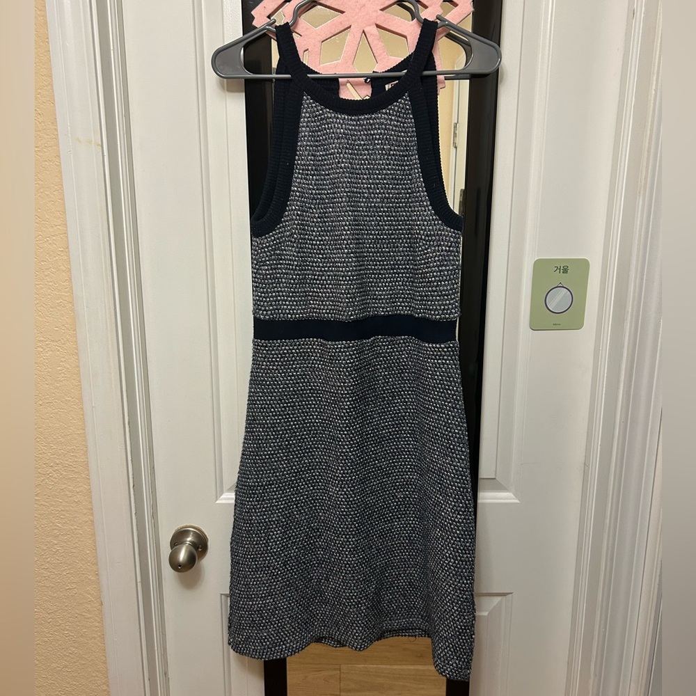 Dolan Navy and Gray Dress